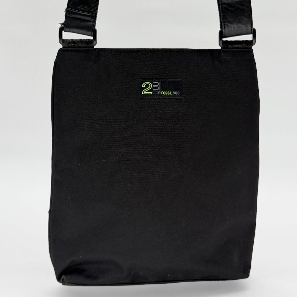 Fossil Black Nylon Crossbody Bag